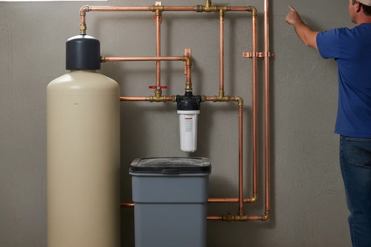 Whole-house water treatment system installed in Huguenot